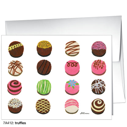 Truffles, Greeting Card (8584)