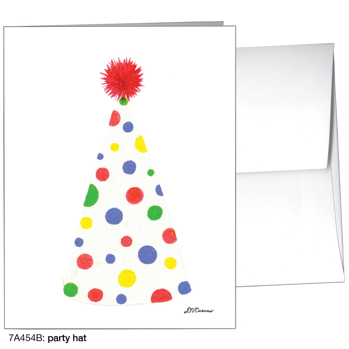 Party Hat, Greeting Card (8607B)