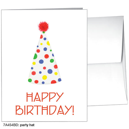 Party Hat, Greeting Card (8607BD)