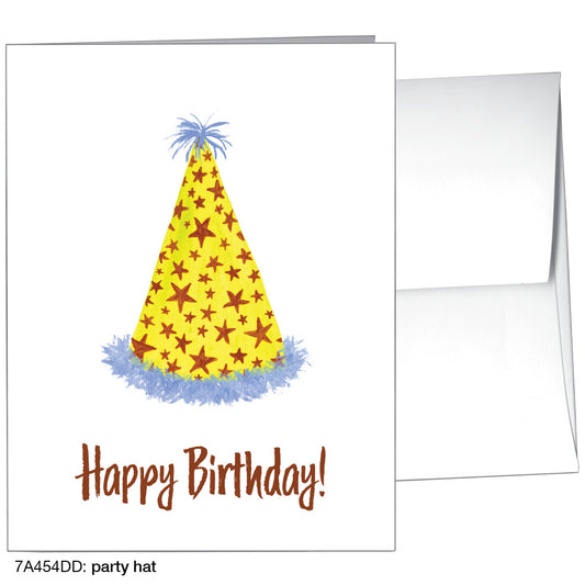 Party Hat, Greeting Card (8607DD)