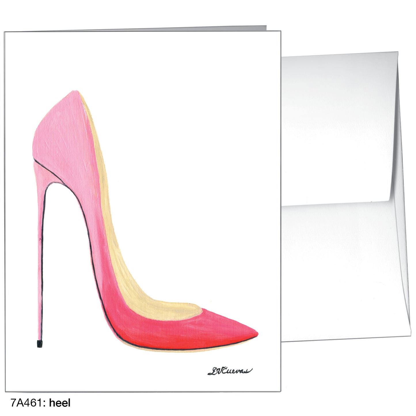 Heel, Greeting Card (8614)