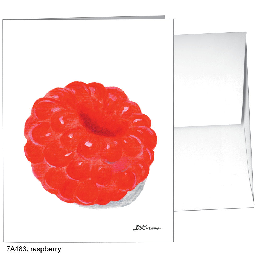 Raspberry, Greeting Card (8634)