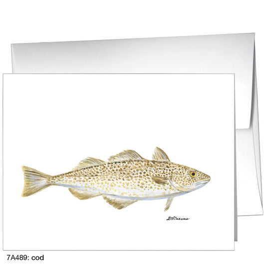 Cod, Greeting Card (8638)