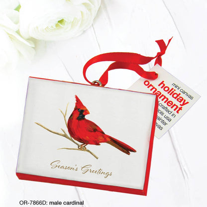 Male Cardinal, Ornament (OR-7866D)