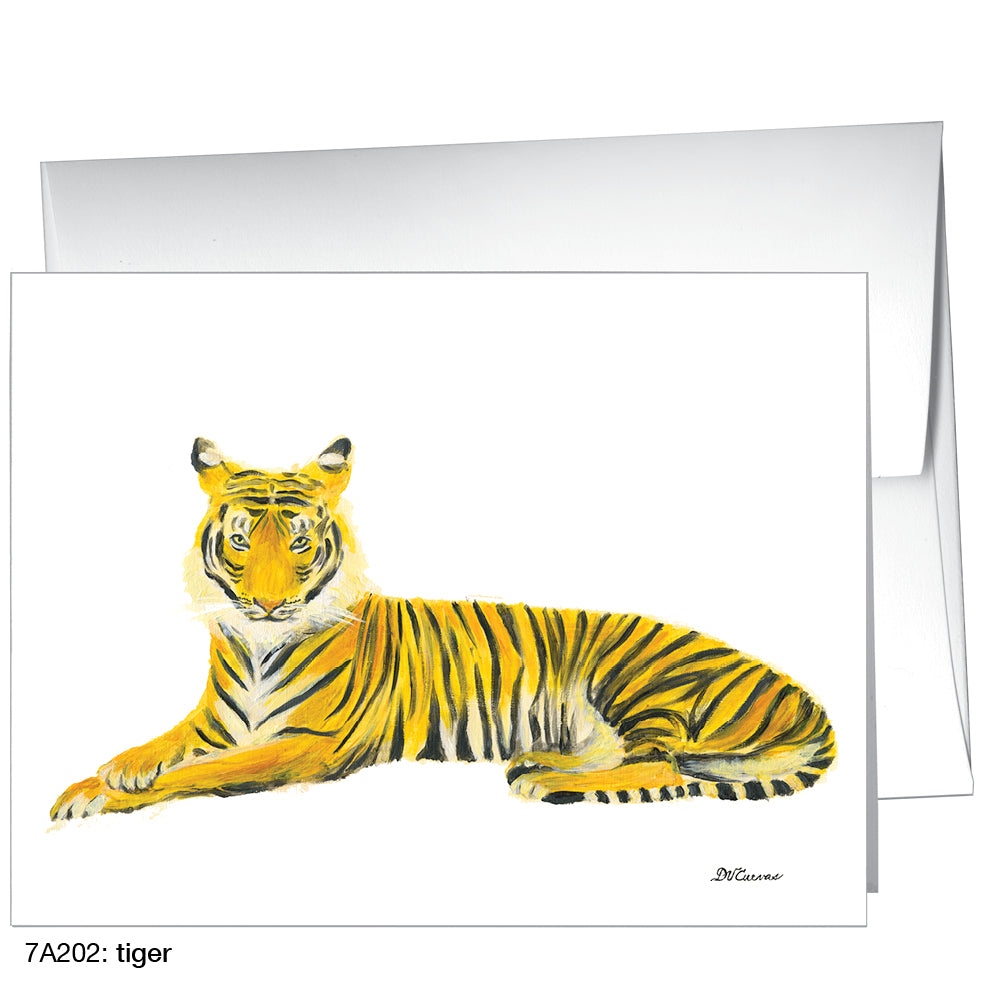 Tiger, Greeting Card (8365)