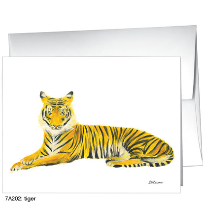 Tiger, Greeting Card (8365)