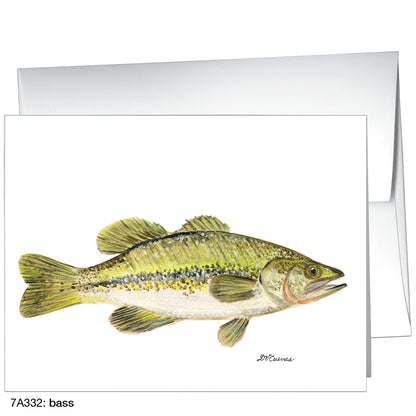 Bass, Greeting Card (8244)