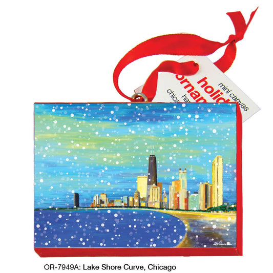 Lake Shore Curve, Chicago, Ornament (OR-7949A)