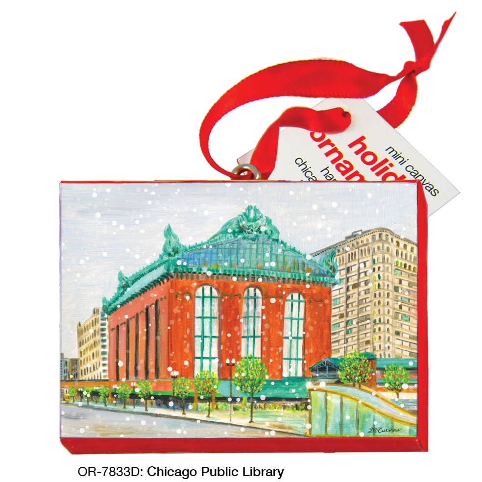 Chicago Public Library, Ornament (OR-7833D)