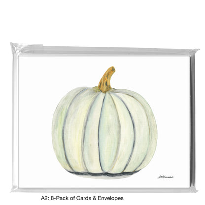 Green Pumpkin, Greeting Card (8004)