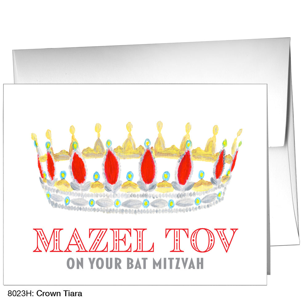 Crown Tiara, Greeting Card (8023H)