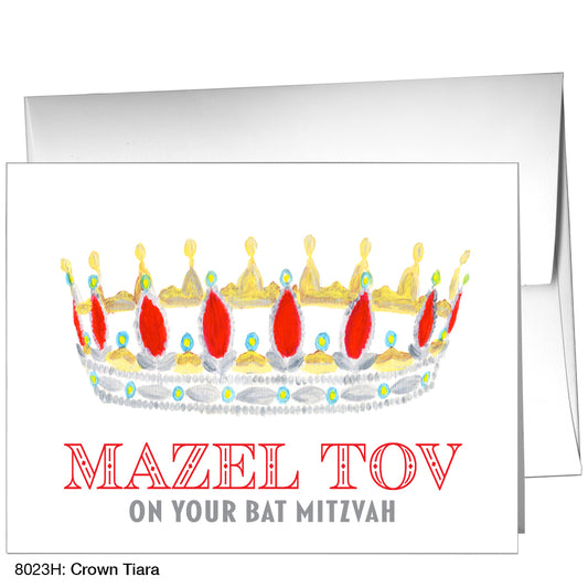 Crown Tiara, Greeting Card (8023H)