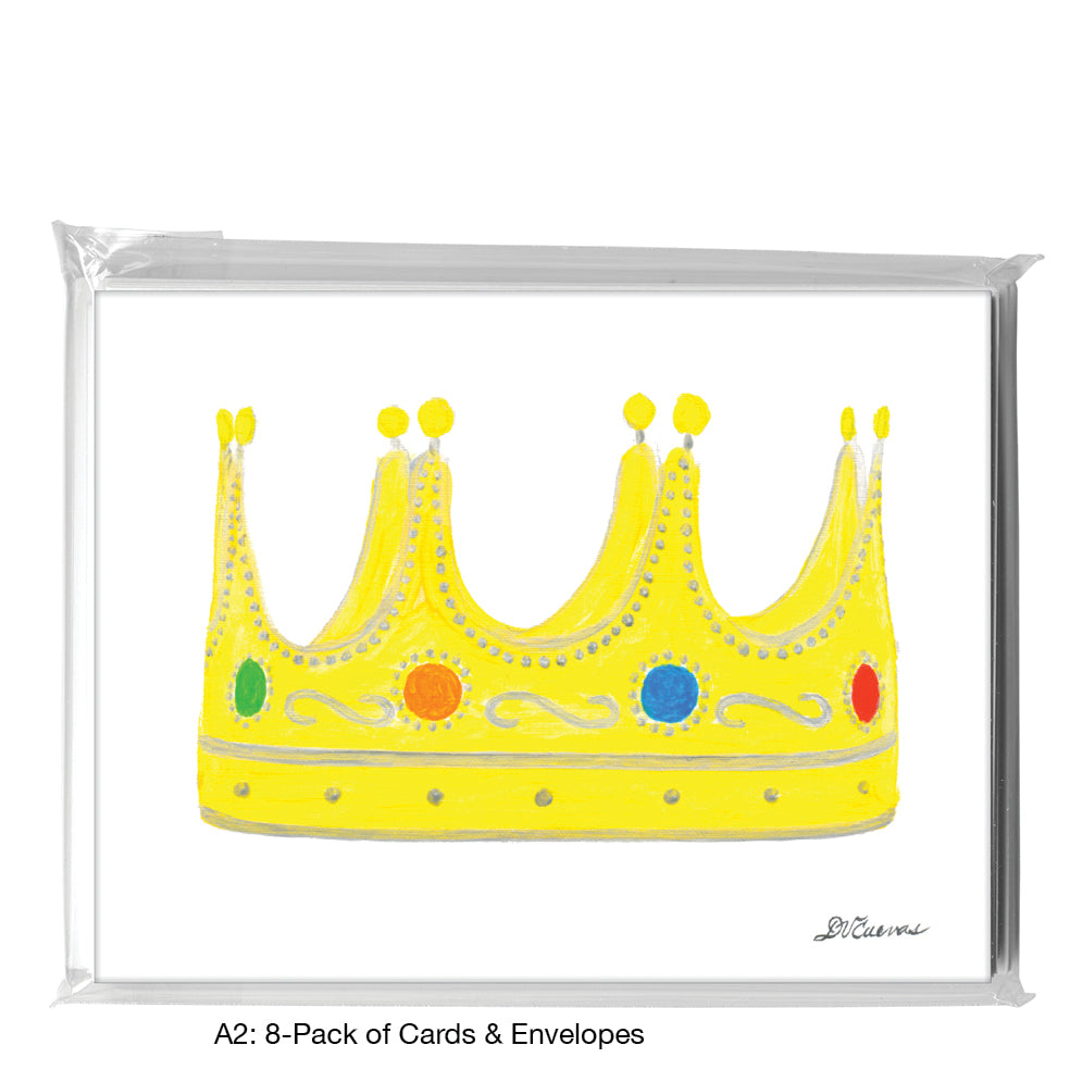 Royal Crown, Greeting Card (8024)