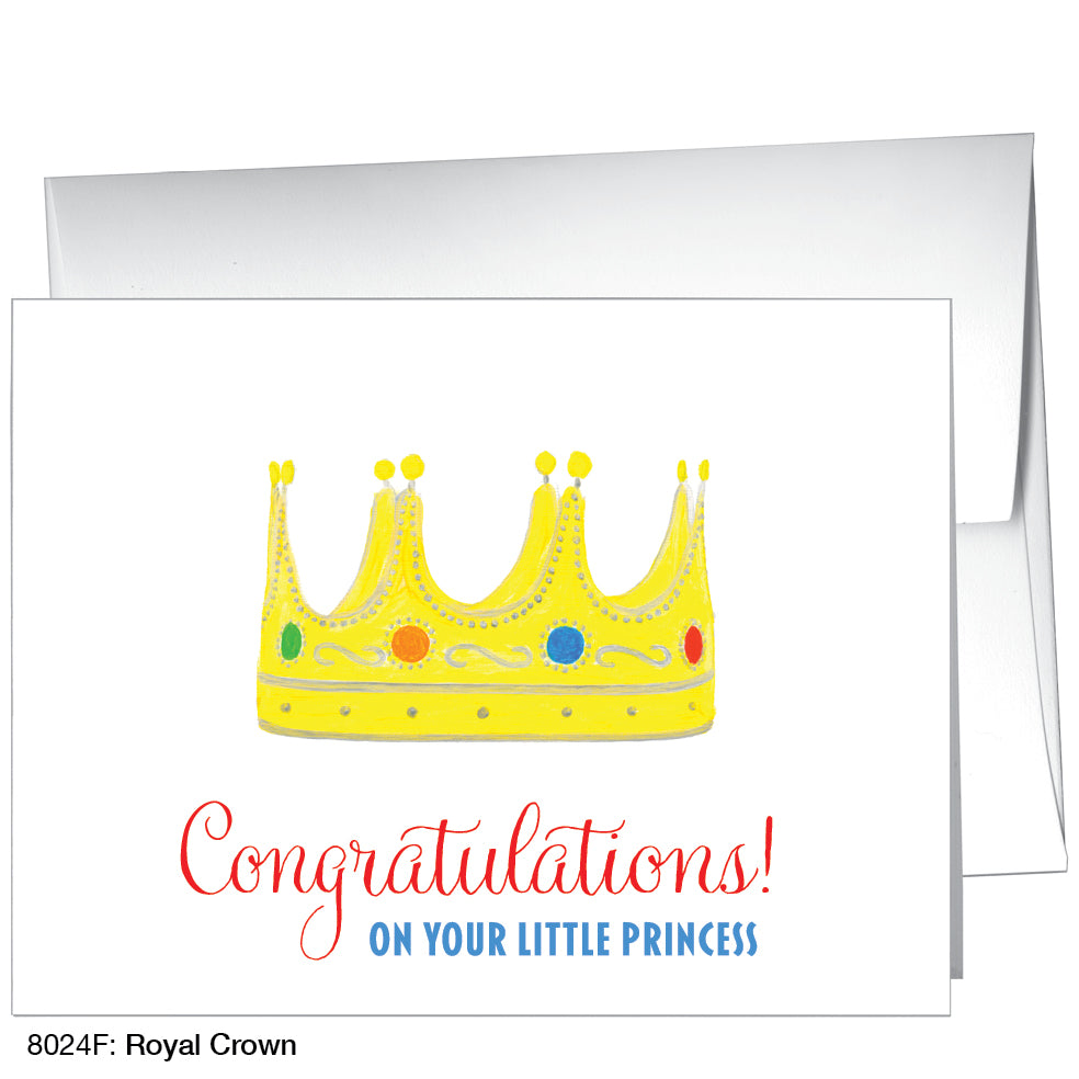 Royal Crown, Greeting Card (8024F)