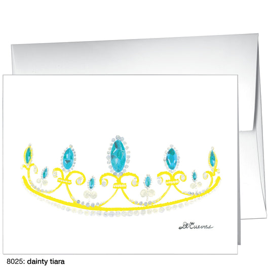 Dainty Tiara, Greeting Card (8025)