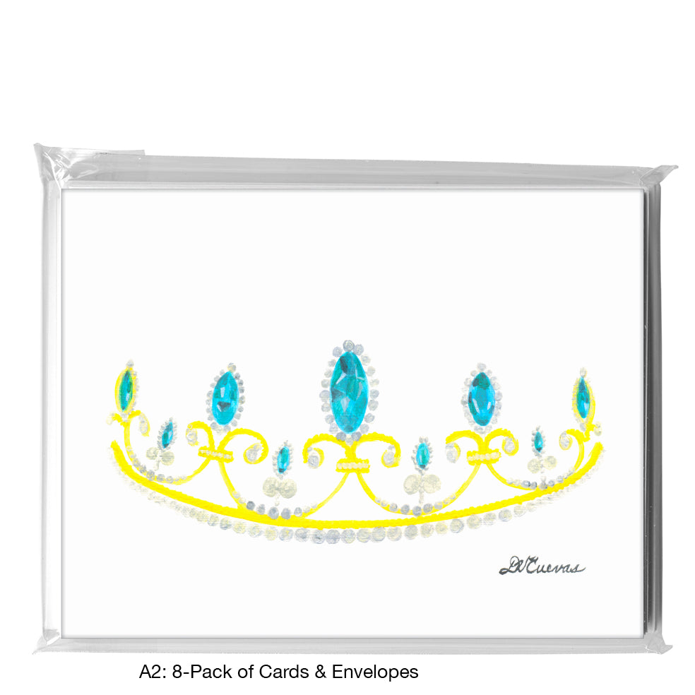 Dainty Tiara, Greeting Card (8025)