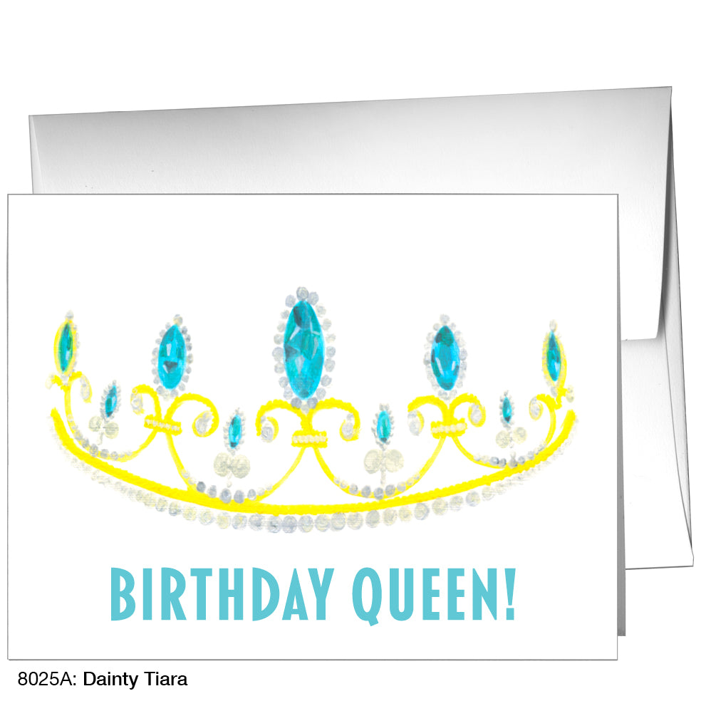 Dainty Tiara, Greeting Card (8025A)