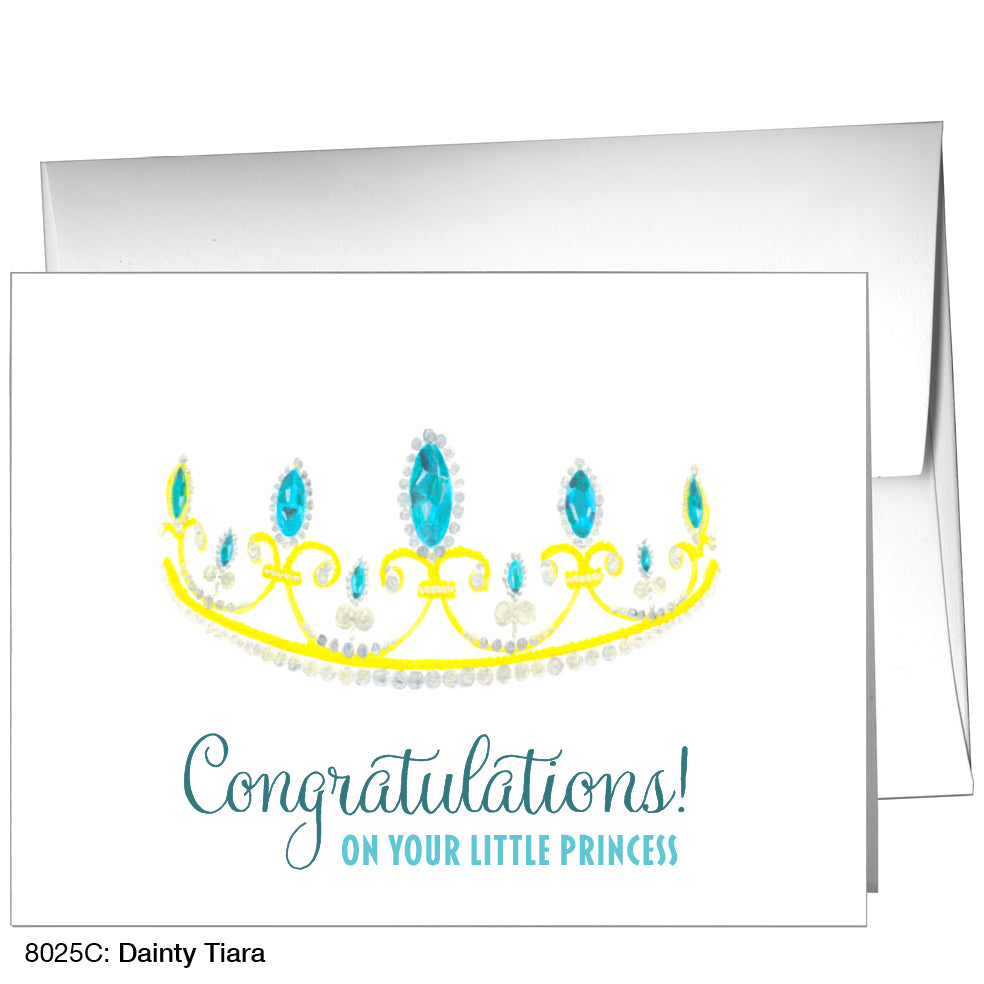 Dainty Tiara, Greeting Card (8025C)