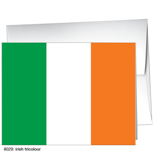 Irish Tricolour, Greeting Card (8029)