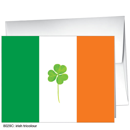 Irish Tricolour, Greeting Card (8029C)