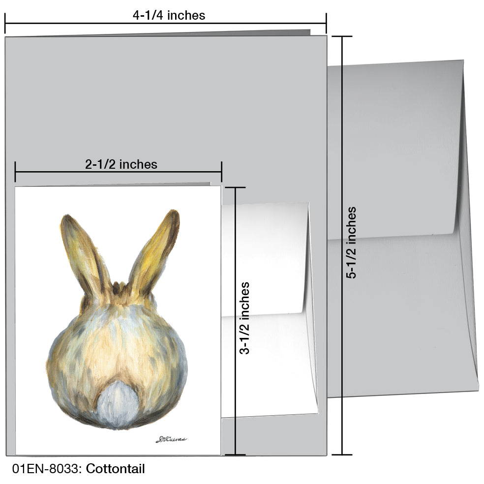 Cottontail, Greeting Card (8033)