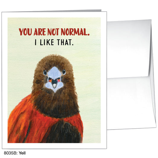 Yell, Greeting Card (8035B)