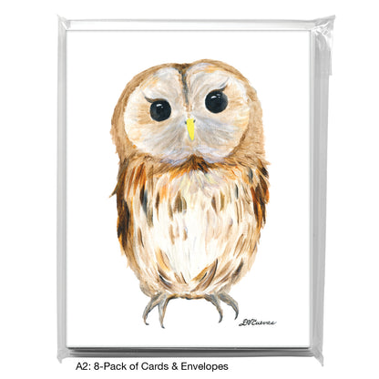 Owl Eyes, Greeting Card (8040)