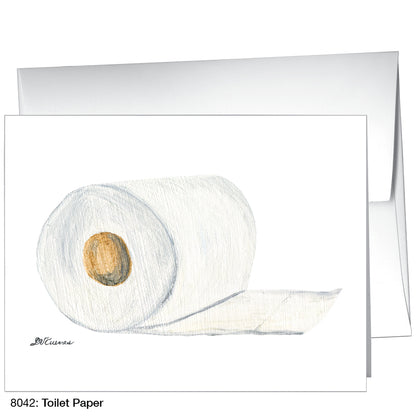 Toilet Paper, Greeting Card (8042)