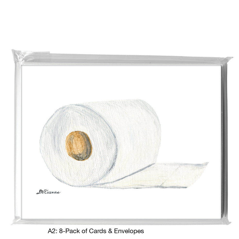 Toilet Paper, Greeting Card (8042)