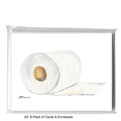 Toilet Paper, Greeting Card (8042)