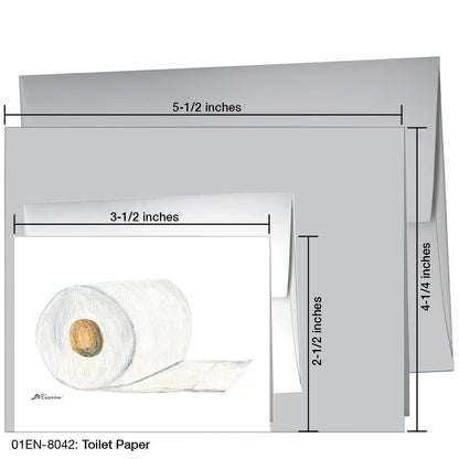 Toilet Paper, Greeting Card (8042)