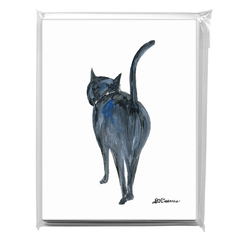 Cat Walk, Greeting Card (8045)