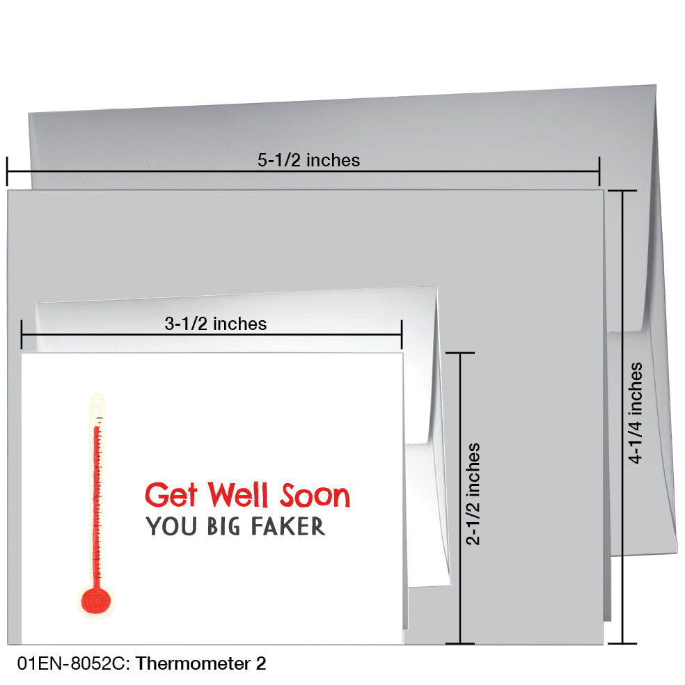 Thermometer 2, Greeting Card (8052C)