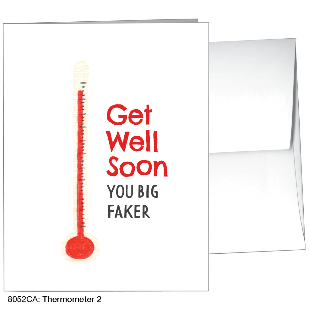 Thermometer 2, Greeting Card (8052CA)