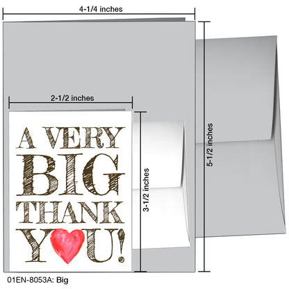 Big, Greeting Card (8053A)