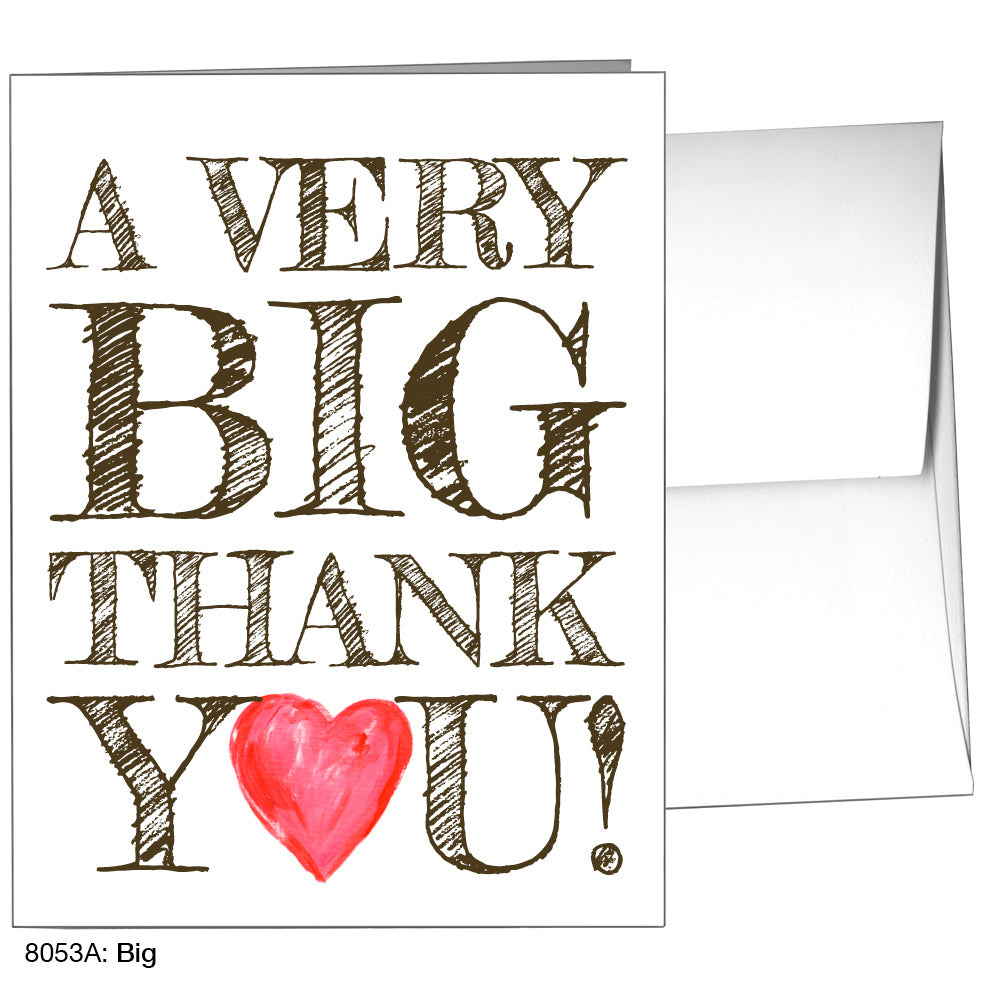 Big, Greeting Card (8053A)