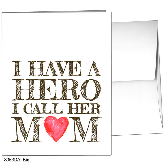 Big, Greeting Card (8053DA)