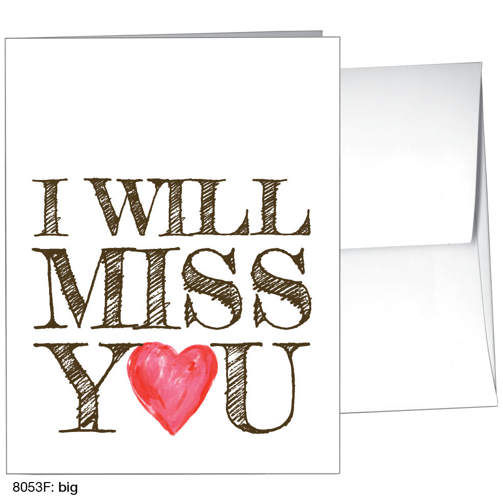 Big, Greeting Card (8053F)