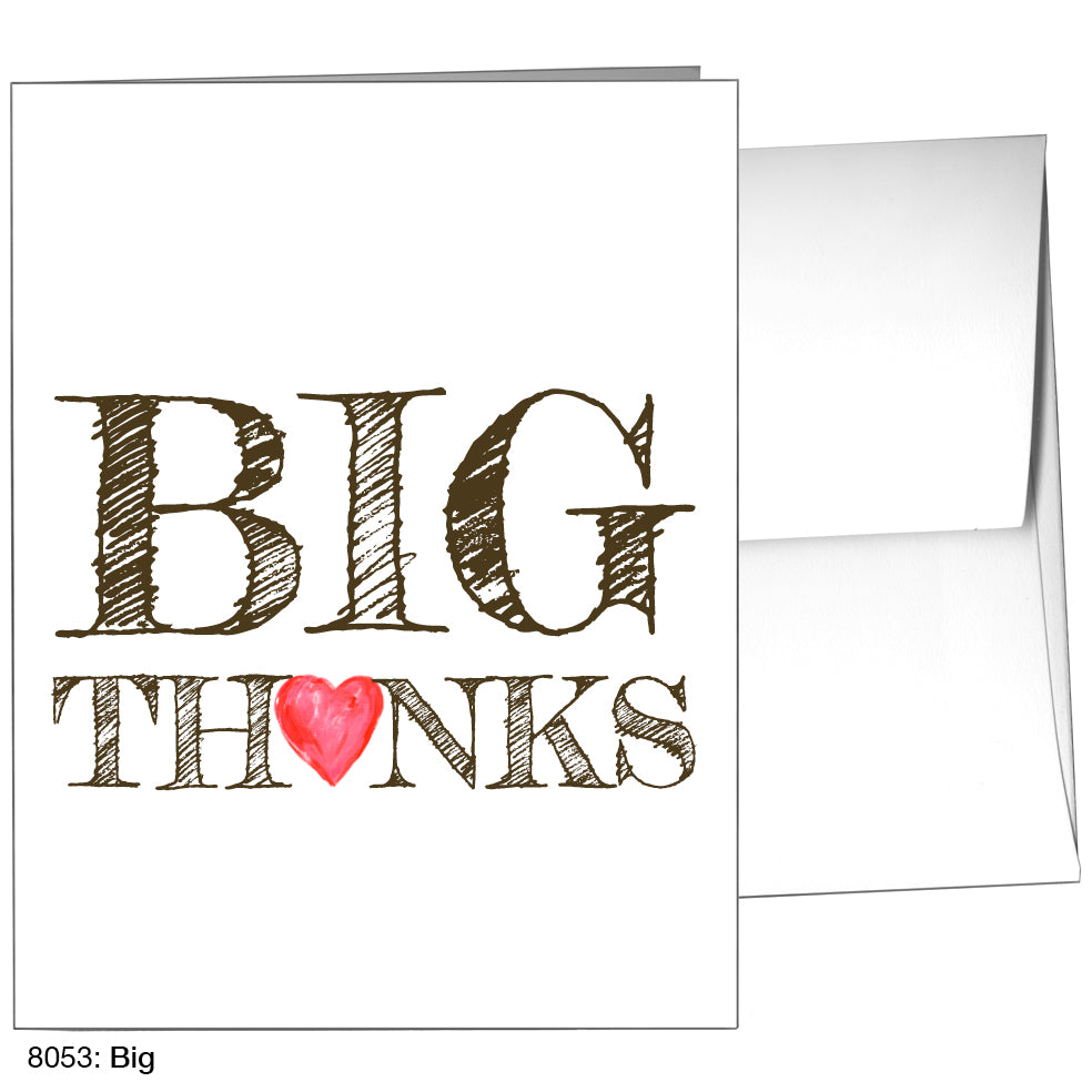 Big, Greeting Card (8053)