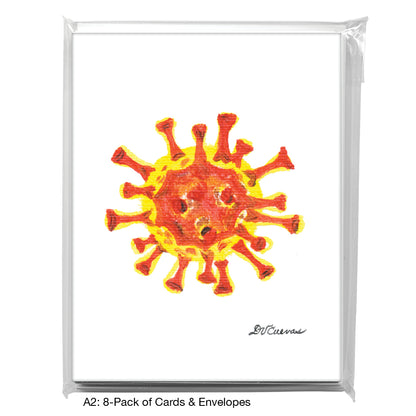 Virus2, Greeting Card (8057)