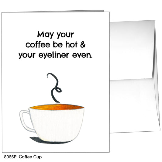 Coffee Cup, Greeting Card (8065F)