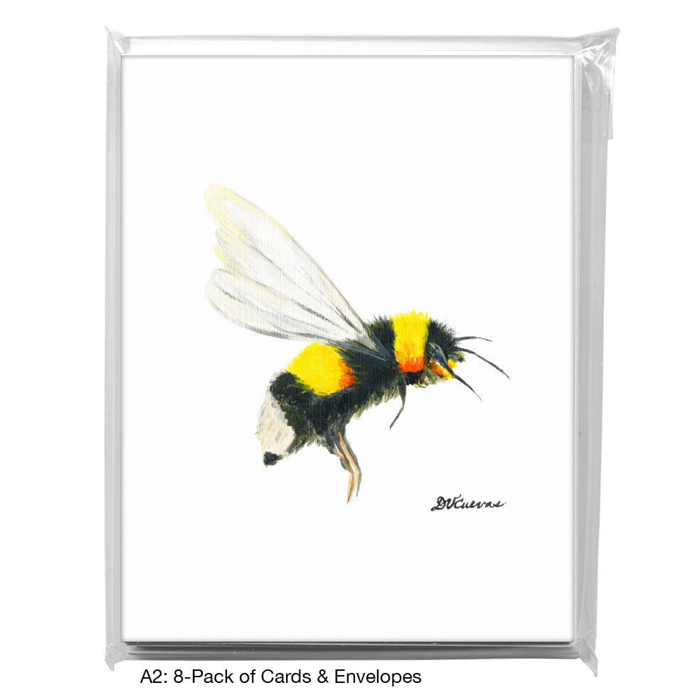 Happy Bee, Greeting Card (8066)