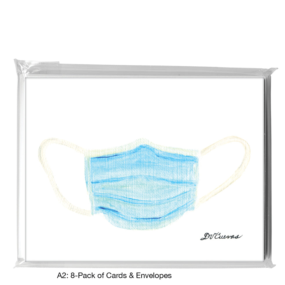 Mask Pleat, Greeting Card (8068)