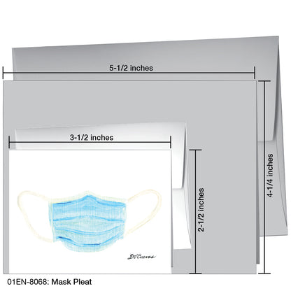 Mask Pleat, Greeting Card (8068)