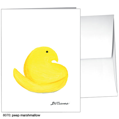 Peep Mashmallow, Greeting Card (8070)