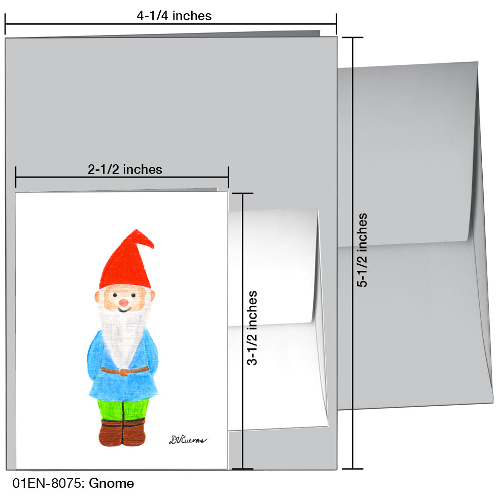 Gnome, Greeting Card (8075)