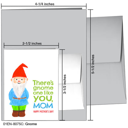 Gnome, Greeting Card (8075C)