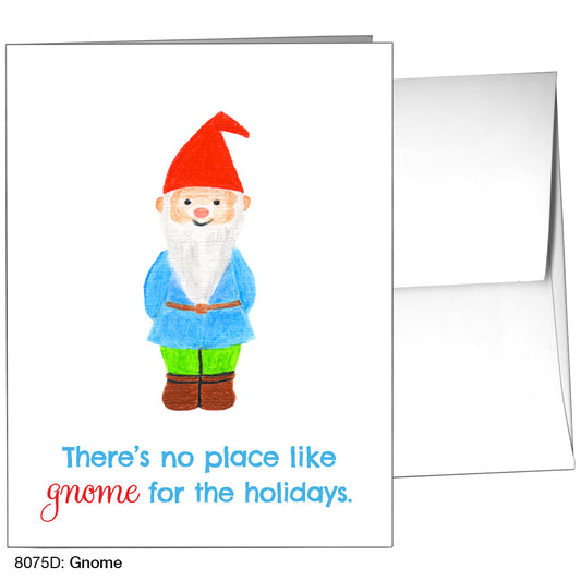 Gnome, Greeting Card (8075D)