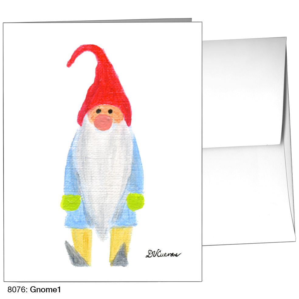 Gnome1, Greeting Card (8076)