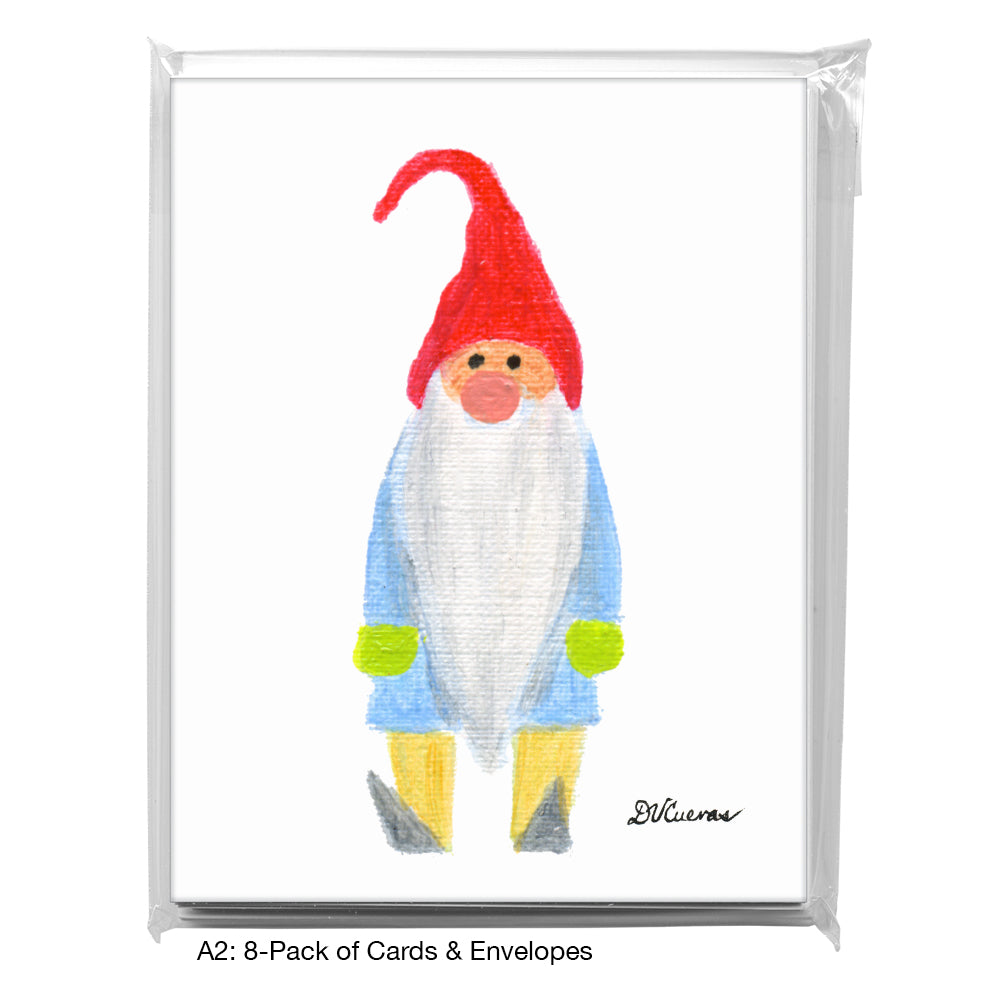 Gnome1, Greeting Card (8076)